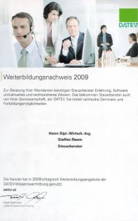 Weiterbildungsnachweis Datev