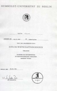 Zeugnisse Steffen Reum